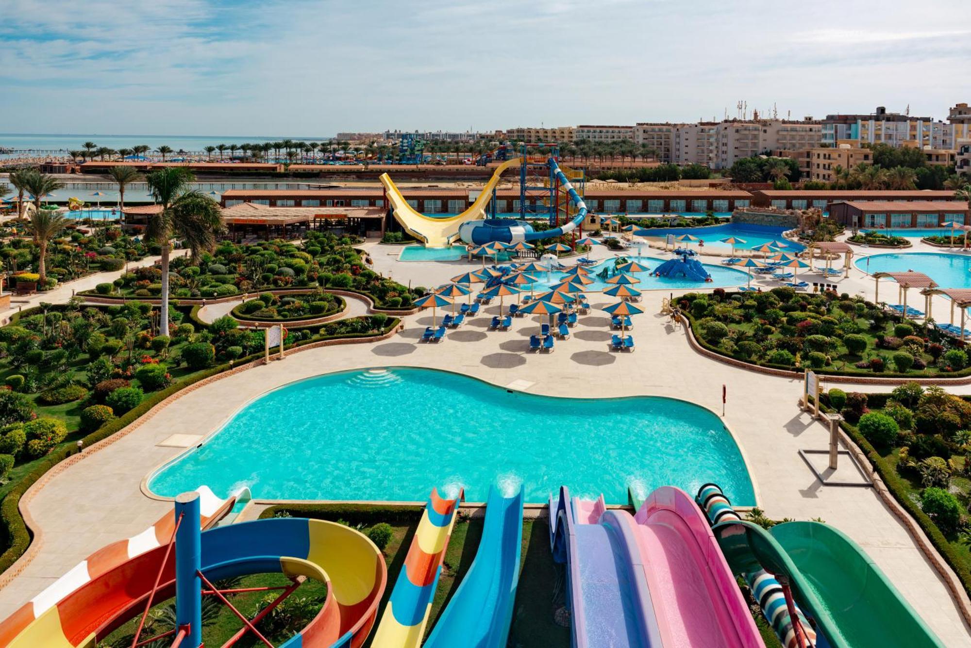 Sunrise Alora Aqua Park Resort Hurghada Ngoại thất bức ảnh