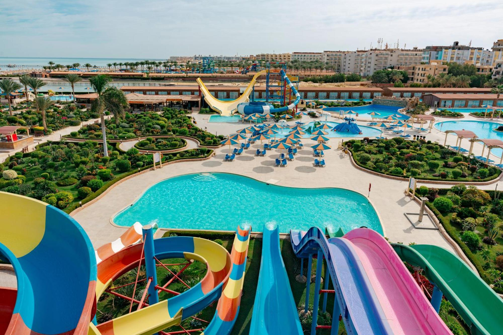 Sunrise Alora Aqua Park Resort Hurghada Ngoại thất bức ảnh