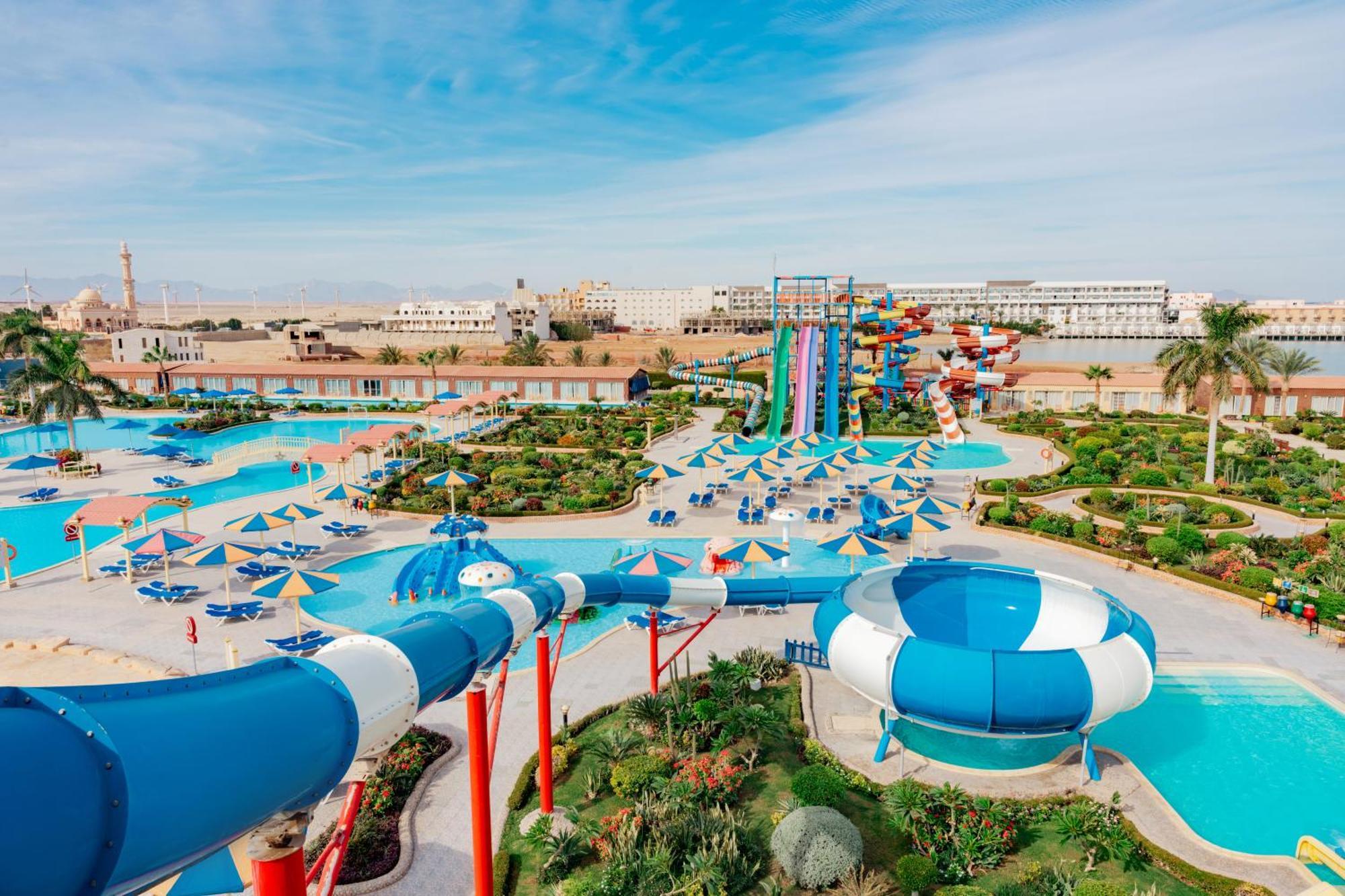 Sunrise Alora Aqua Park Resort Hurghada Ngoại thất bức ảnh
